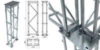 Колонна эстакады МБФ-К1-6000 Размеры (ДxШxВ) 800x350x5990
