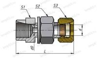 Соединение проходное СП 14 У3 ст.20